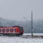 S-Bahn im Raureif