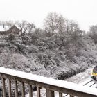 S-Bahn im Schnee