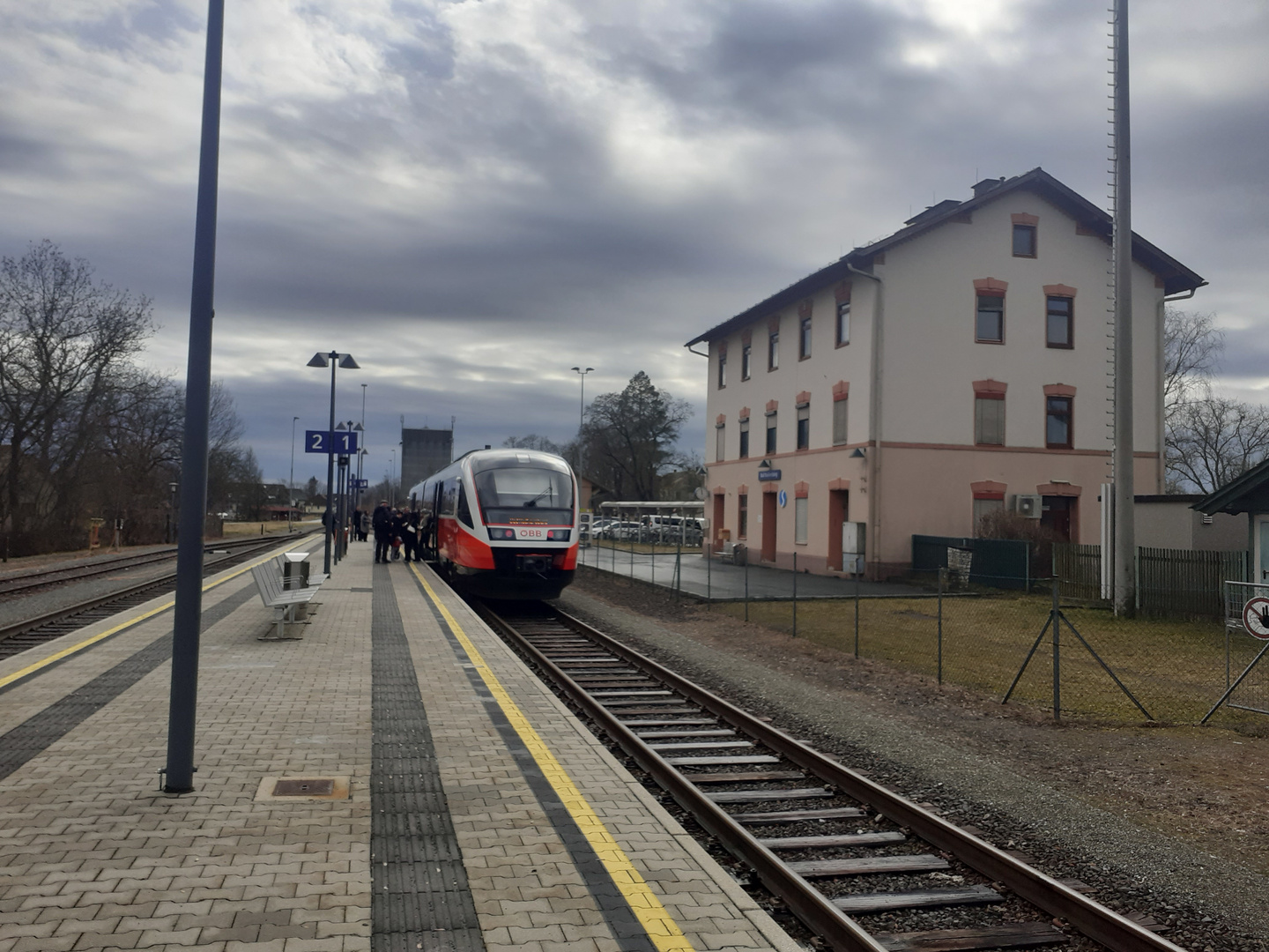 S Bahn in Bad Radkersburg  