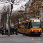 S-Bahn in der Fußgängerzone