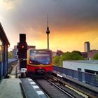 S Bahn in Hdr Berlin