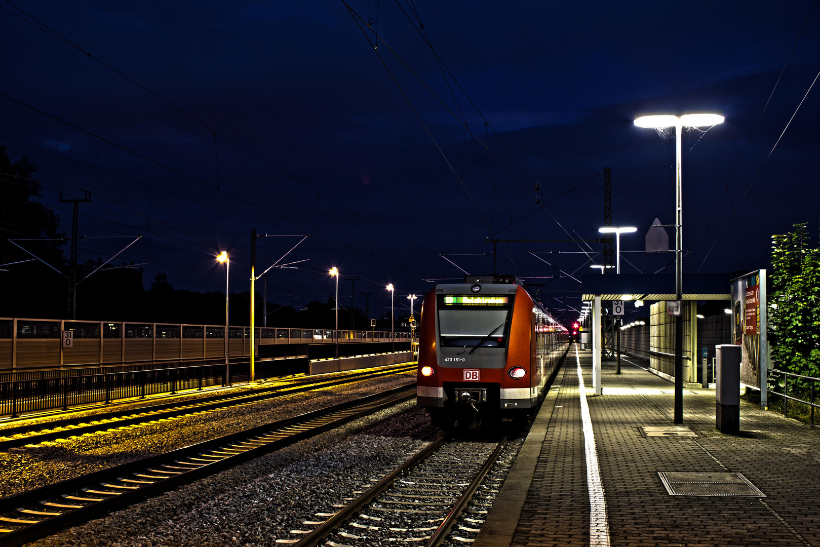 S-Bahn in Mammendorf