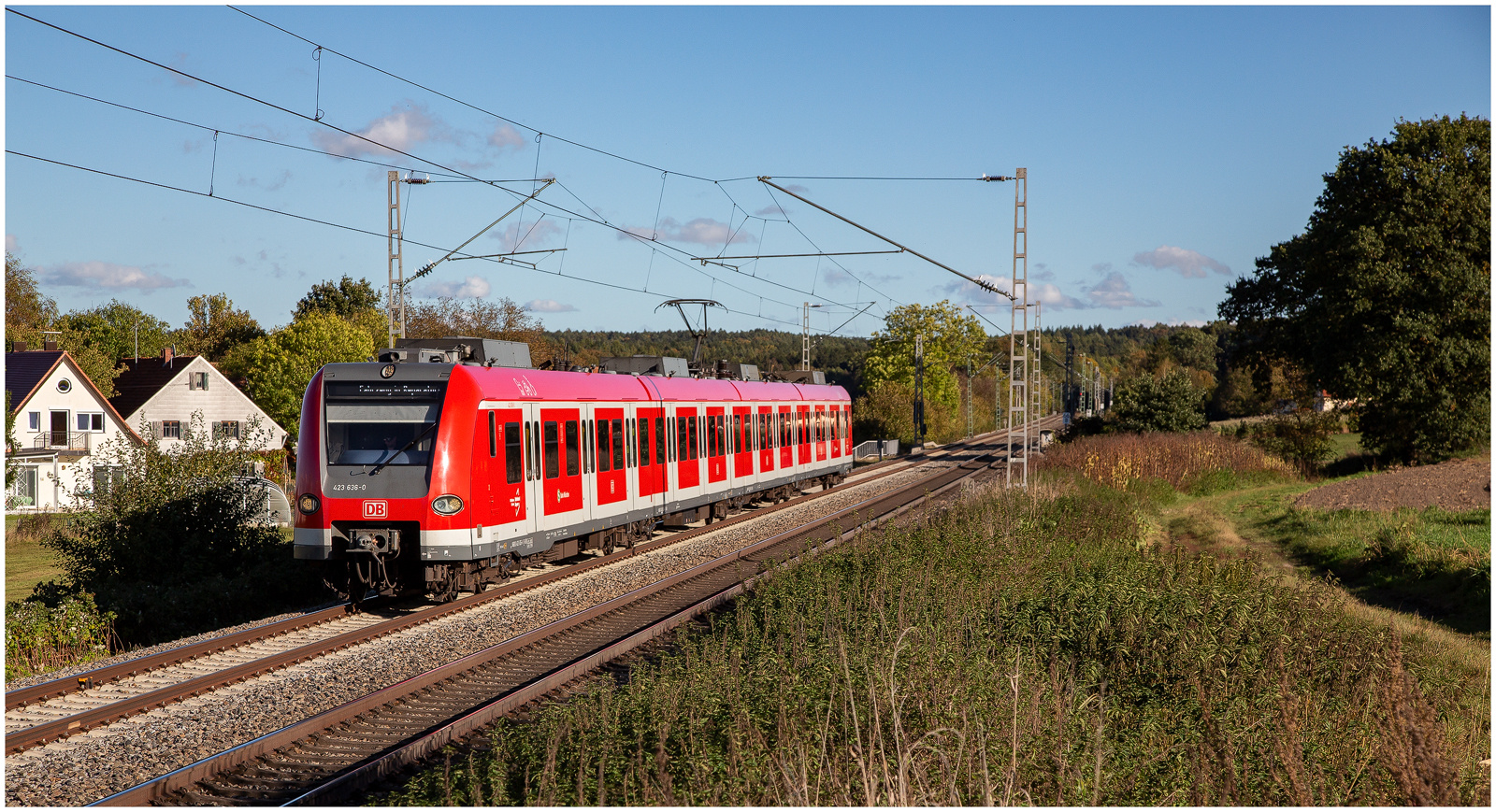 S-Bahn München auf Inspektionsfahrt