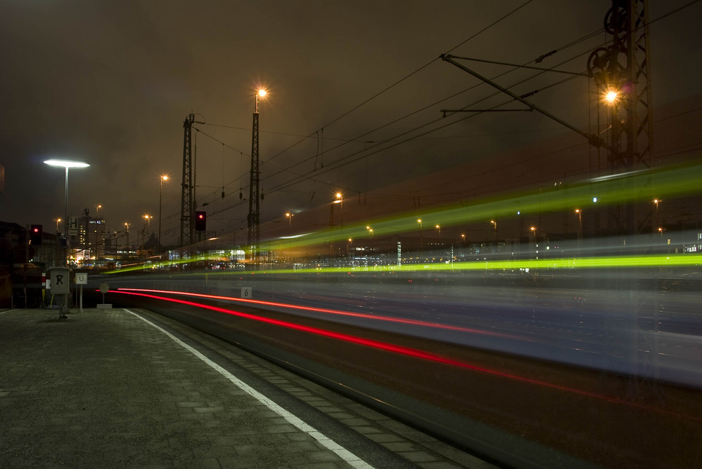 S Bahn München in voller Fahrt