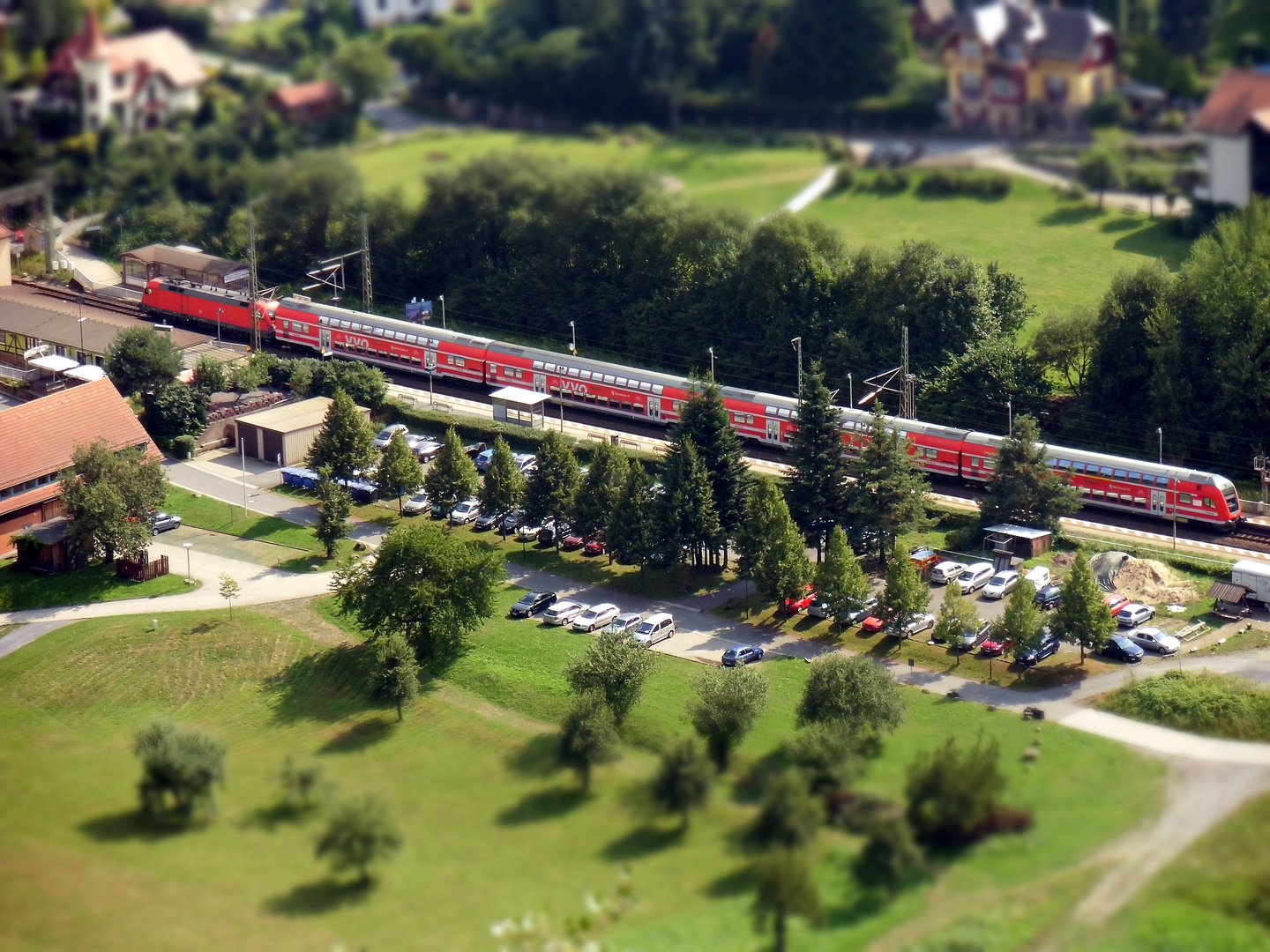 S- Bahn Rathen en miniature