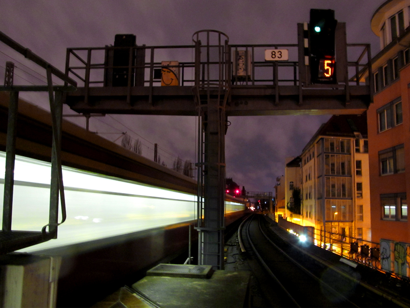 S Bahn Trasse Richtung Museumsinsel