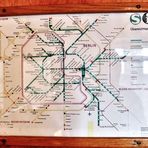 S - Bahn Übersichtsplan 1979