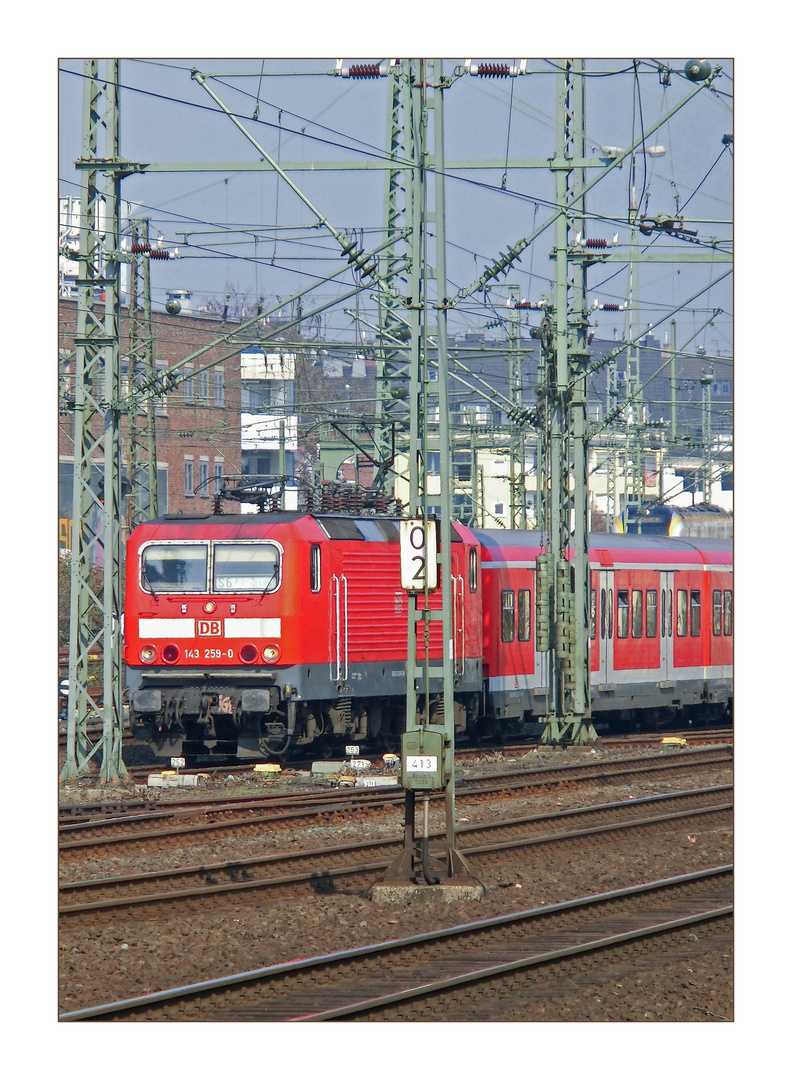 S-Bahn-Verkehr der BR 143