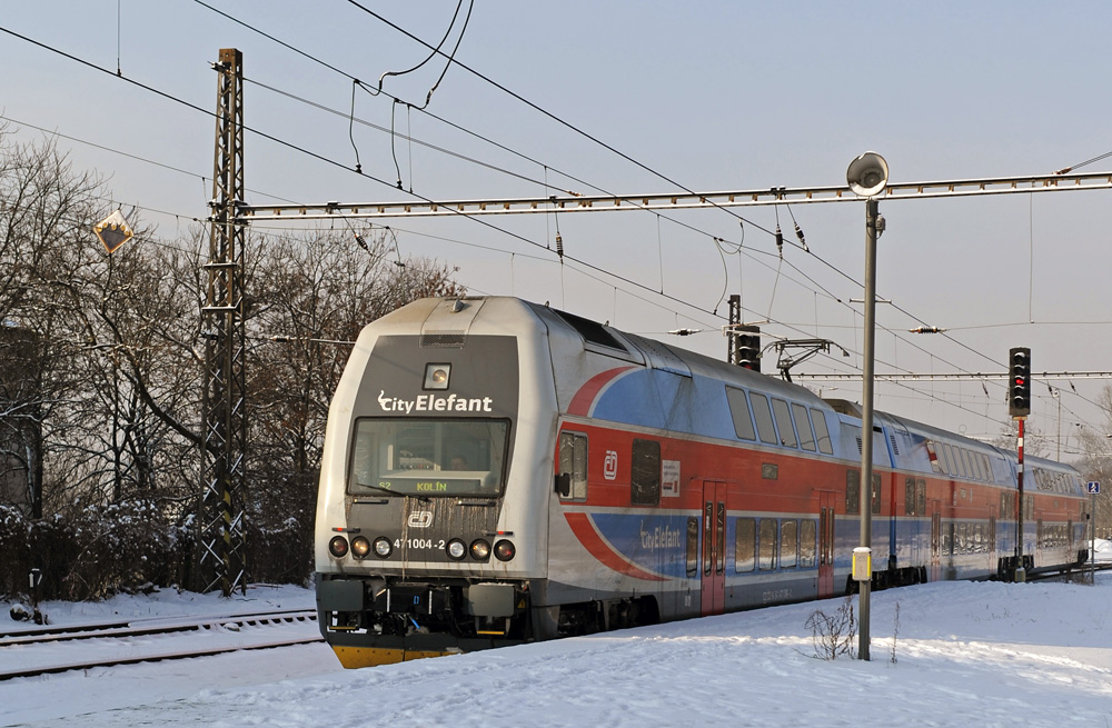 S-Bahn Verkehr im Winter