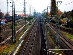 S-Bahnstrecke Richtung Hanau