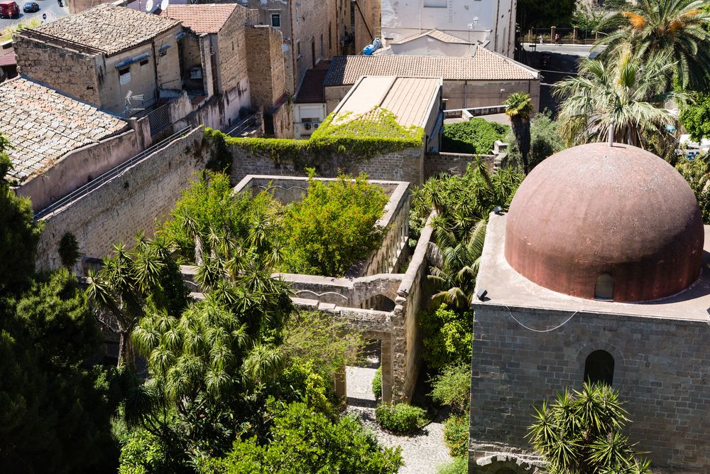 S. Giovanni degli Eremiti: Kreuzgang und Klostergarten