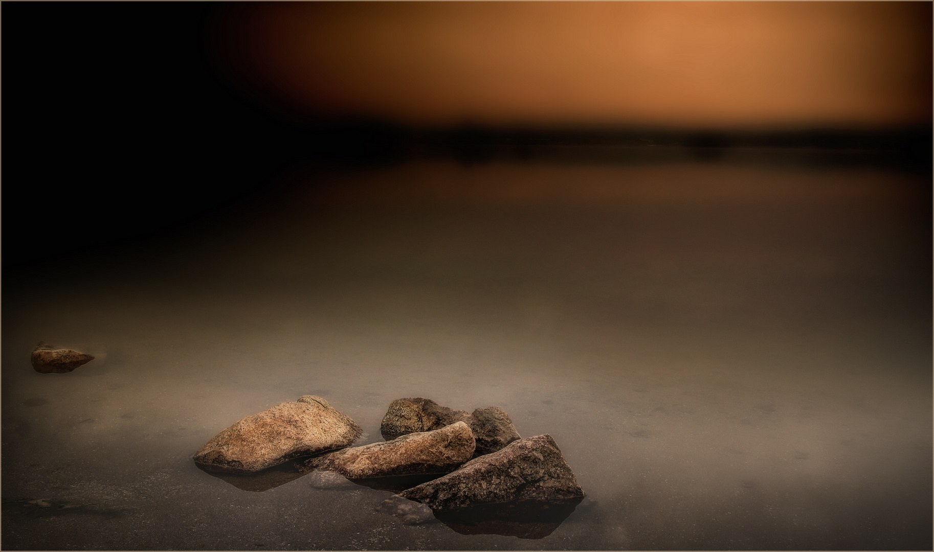 s i l e n c e Foto & Bild sonnenuntergang, winter, stille Bilder auf