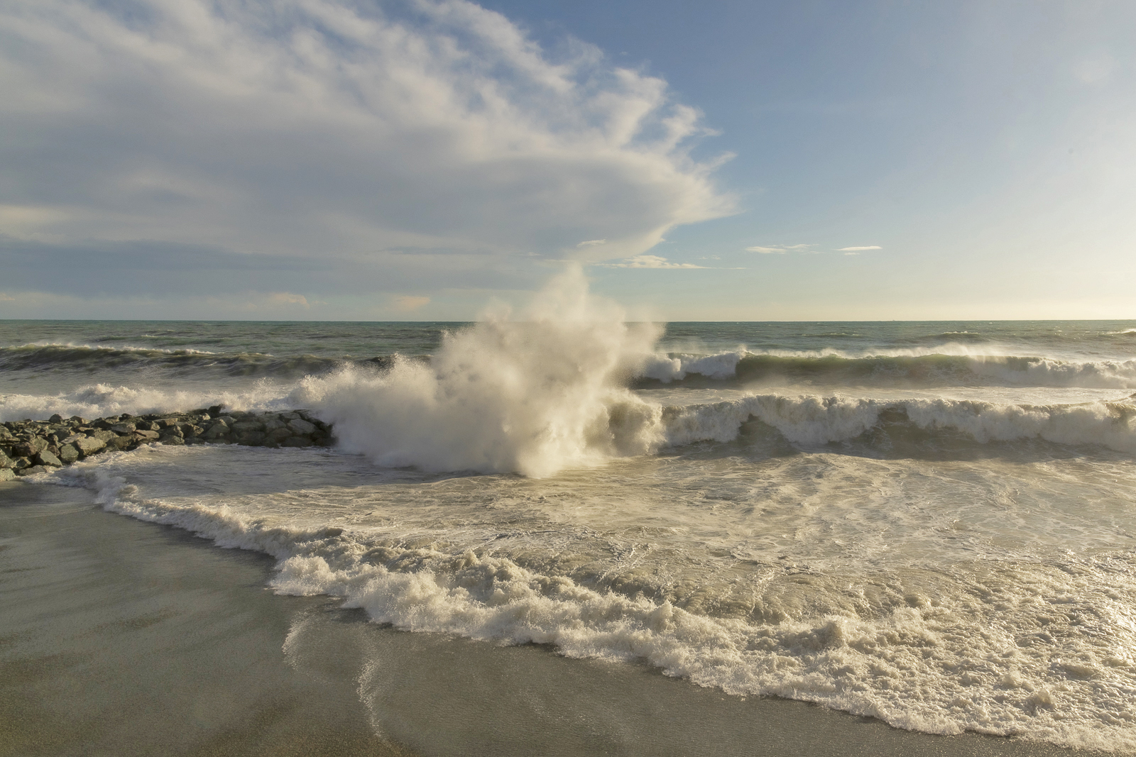 Sì, le nuvole nascono dal mare