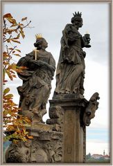 S. Margarita auf der Karlsbrücke in Prag