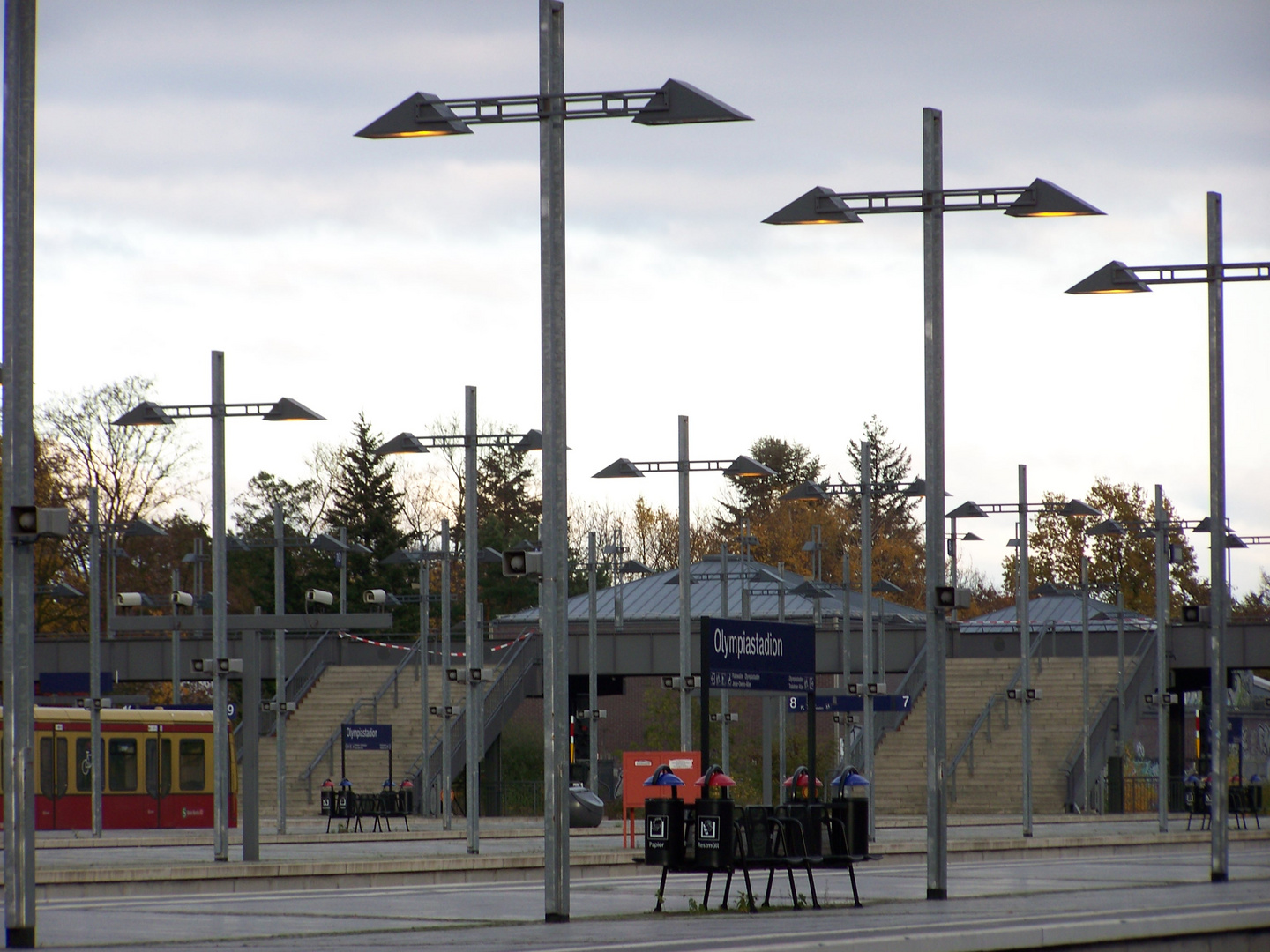 S & U - Bahnstation Berliner Olympiastadion