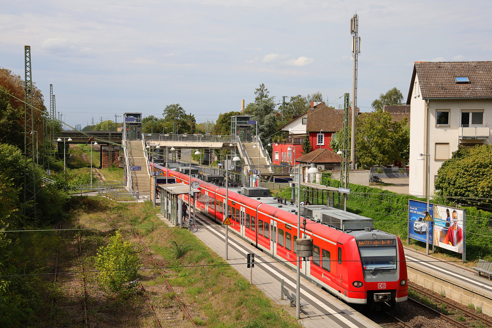 S3 in Mannheim-Friedrichsfeld Süd