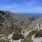 Sa Calobra - als Panoversuch ca. 200° Blickwinkel