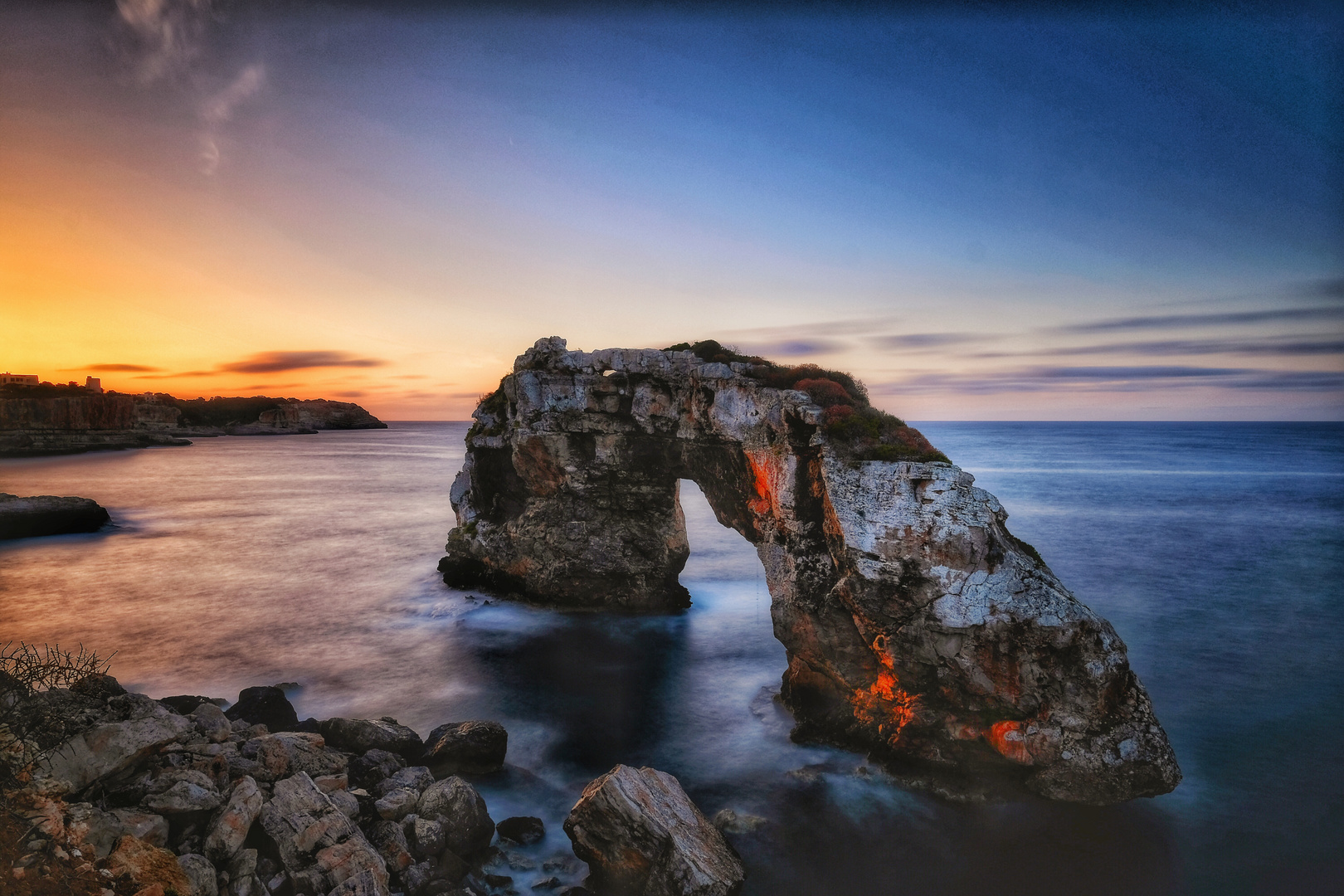 Sa Pontas, Natursehenswürdigkeit bei Cala Santanyi