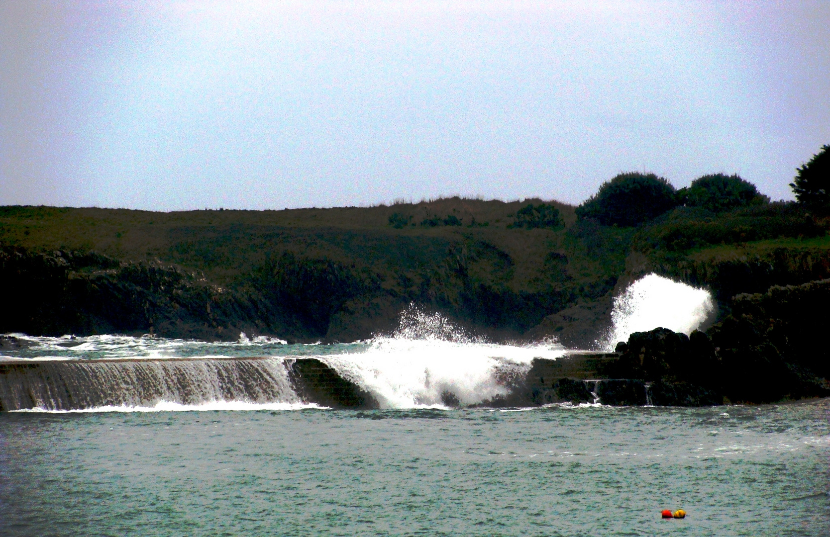 Sa souffle à Doelan ....