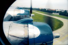 SAA DC-4 is airborne 