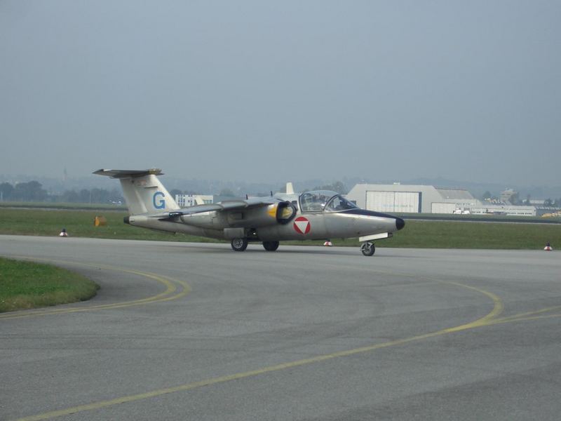 Saab 105 am Taxiway