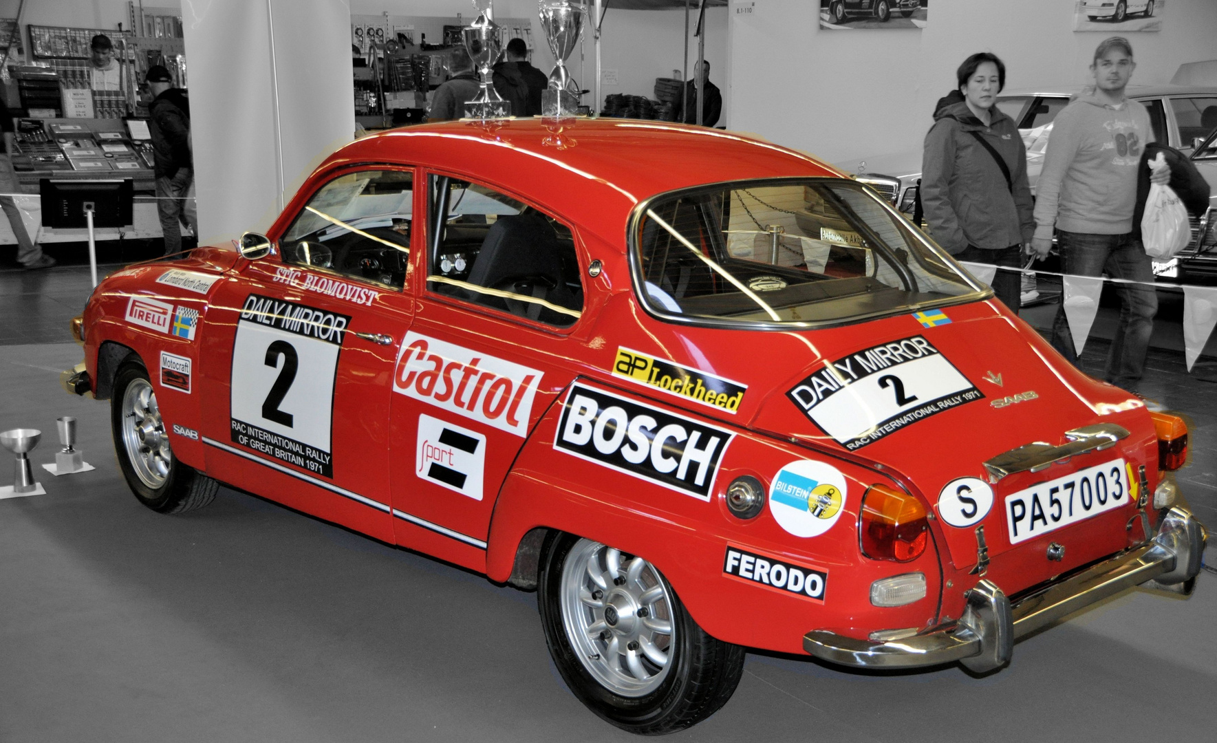 Saab 96 Stig Blomqvist