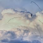 Saab JA-39 Gripen dropping Flares