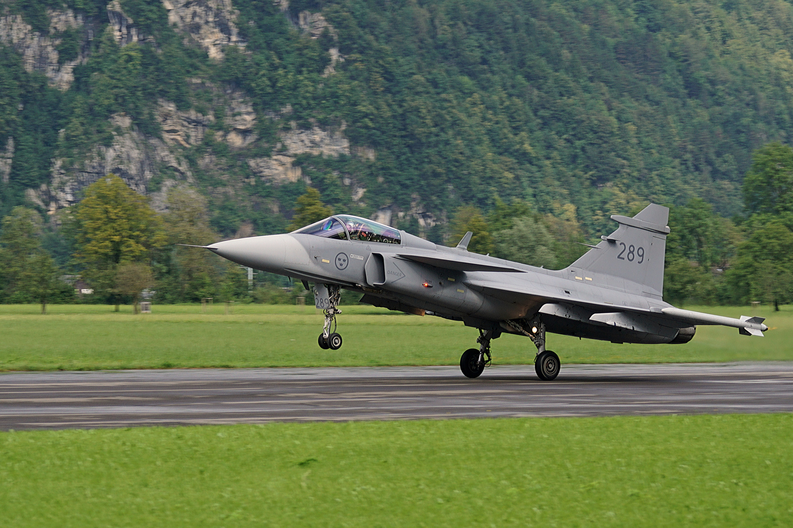 Saab JAS-39C Gripen beim Take-off