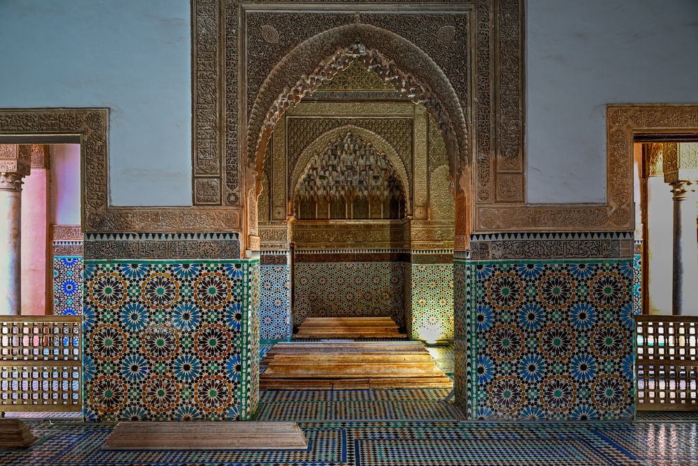 Saadier Gräber 01 Foto & Bild architektur, africa, morocco Bilder auf