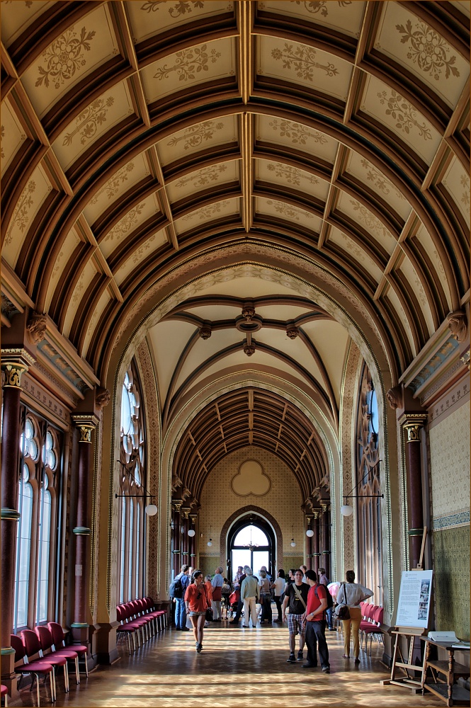 Saal in der Drachenburg