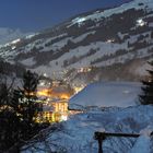 Saalbach bei Nacht