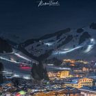 Saalbach bei Nacht