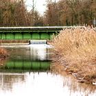 Saalbach unter der Eisenbahnbrücke bei Karlsdorf