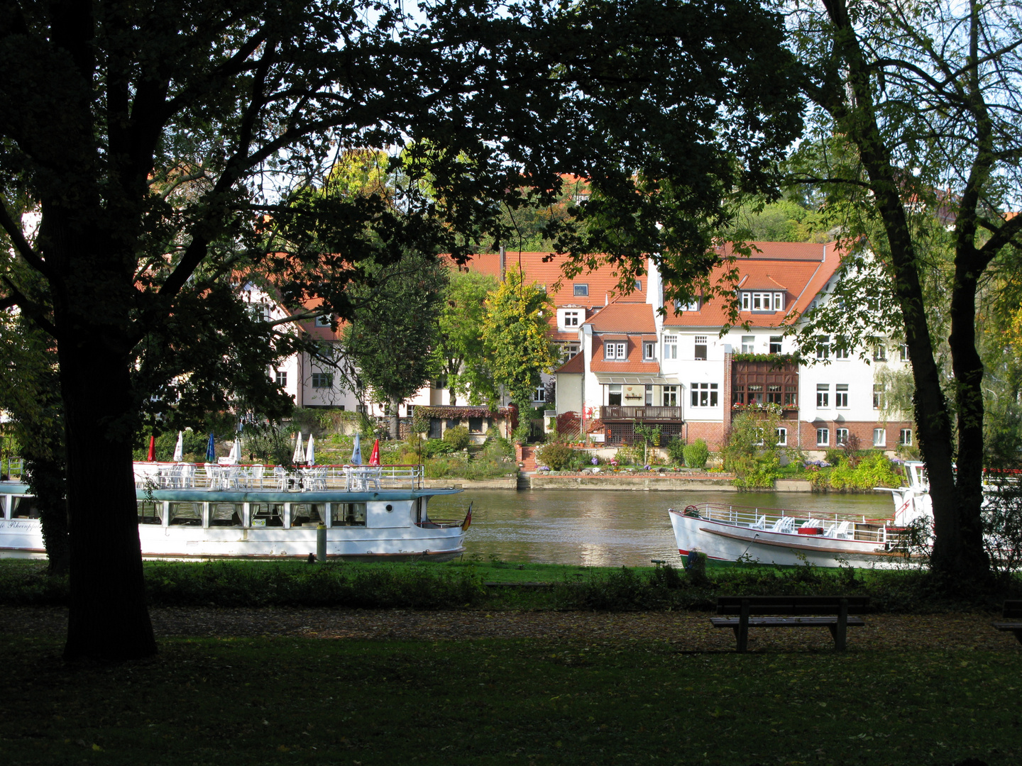 Saale-Ufer bei Halle