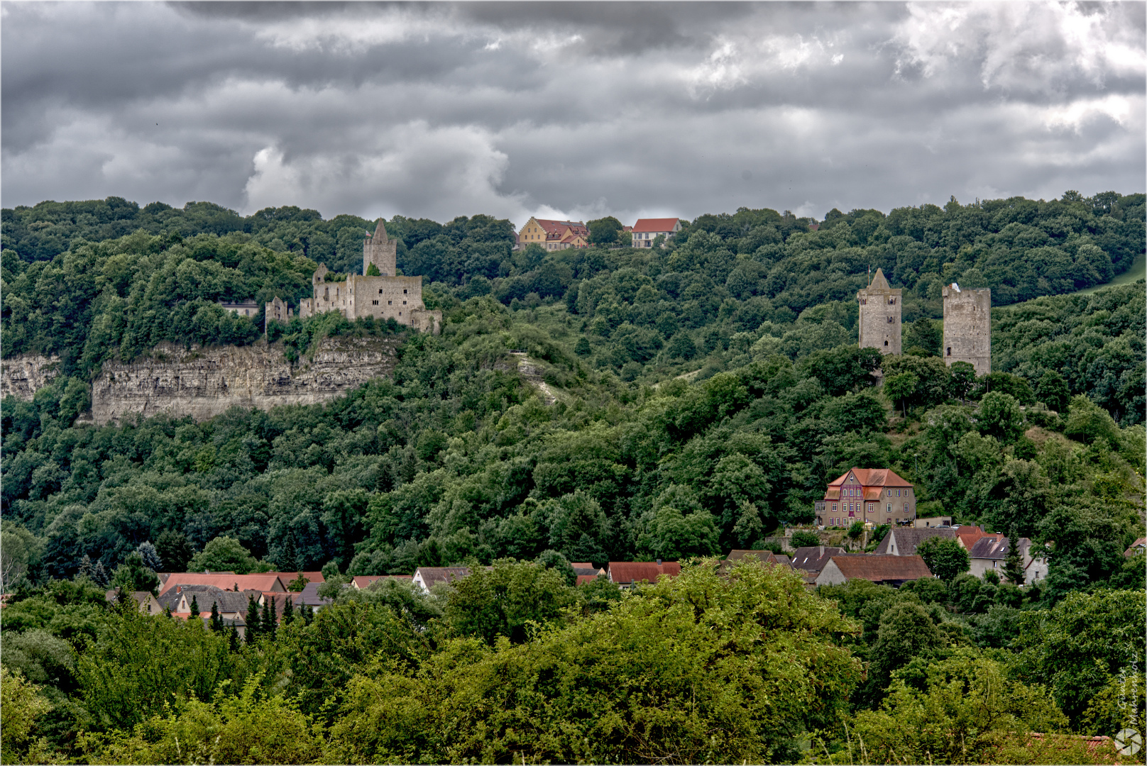 Saaleck, Blick ins Saaletal