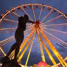 Saalenixe vom Göbelbrunnen, bitte Riesenrad nicht anfassen!