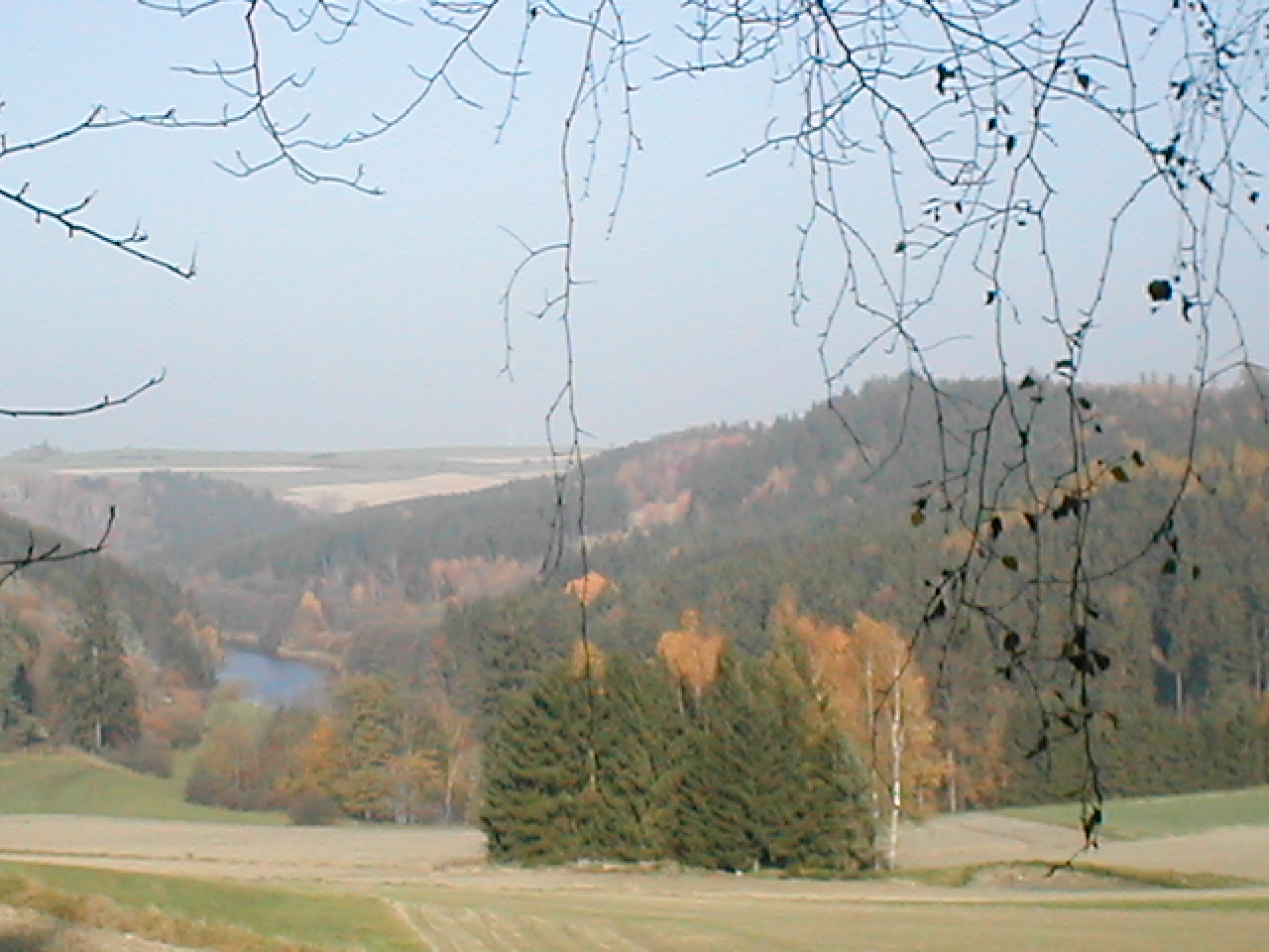 saaletal im herbst