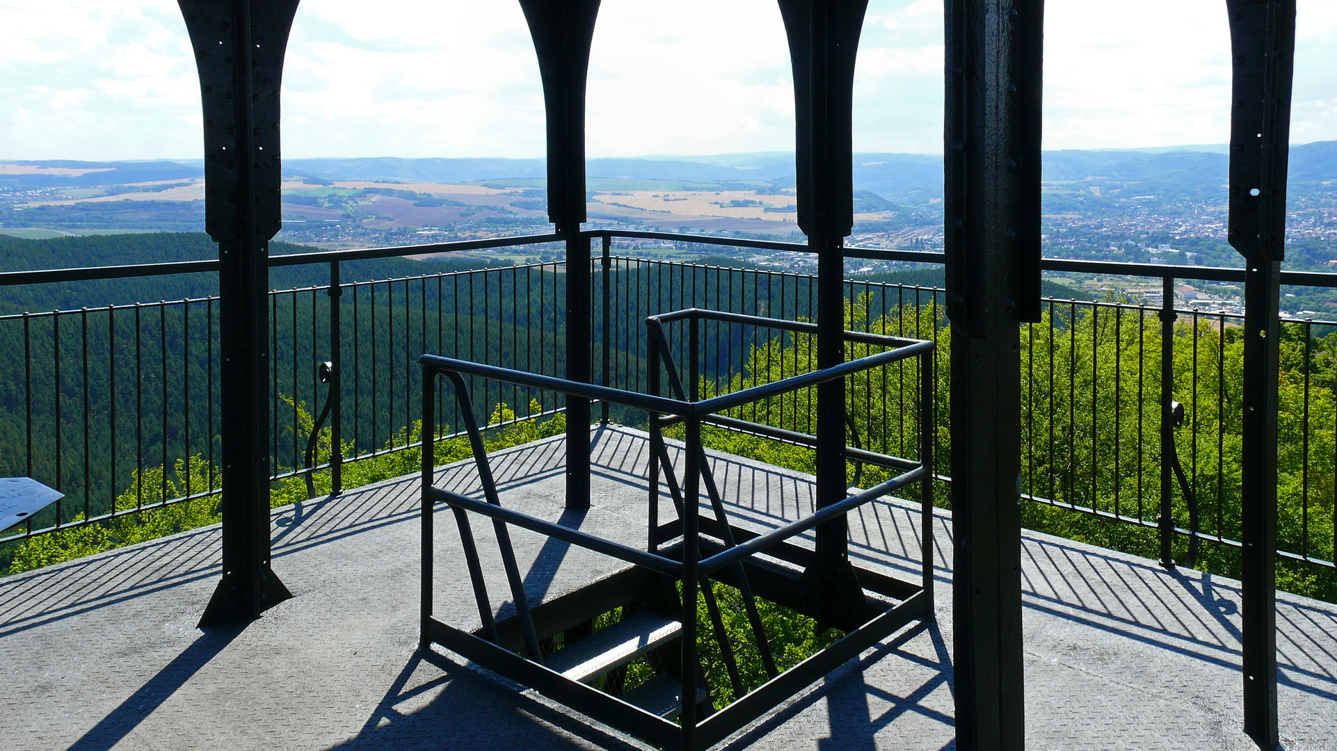 Saalfeld Aussicht vom Kulmturm 1