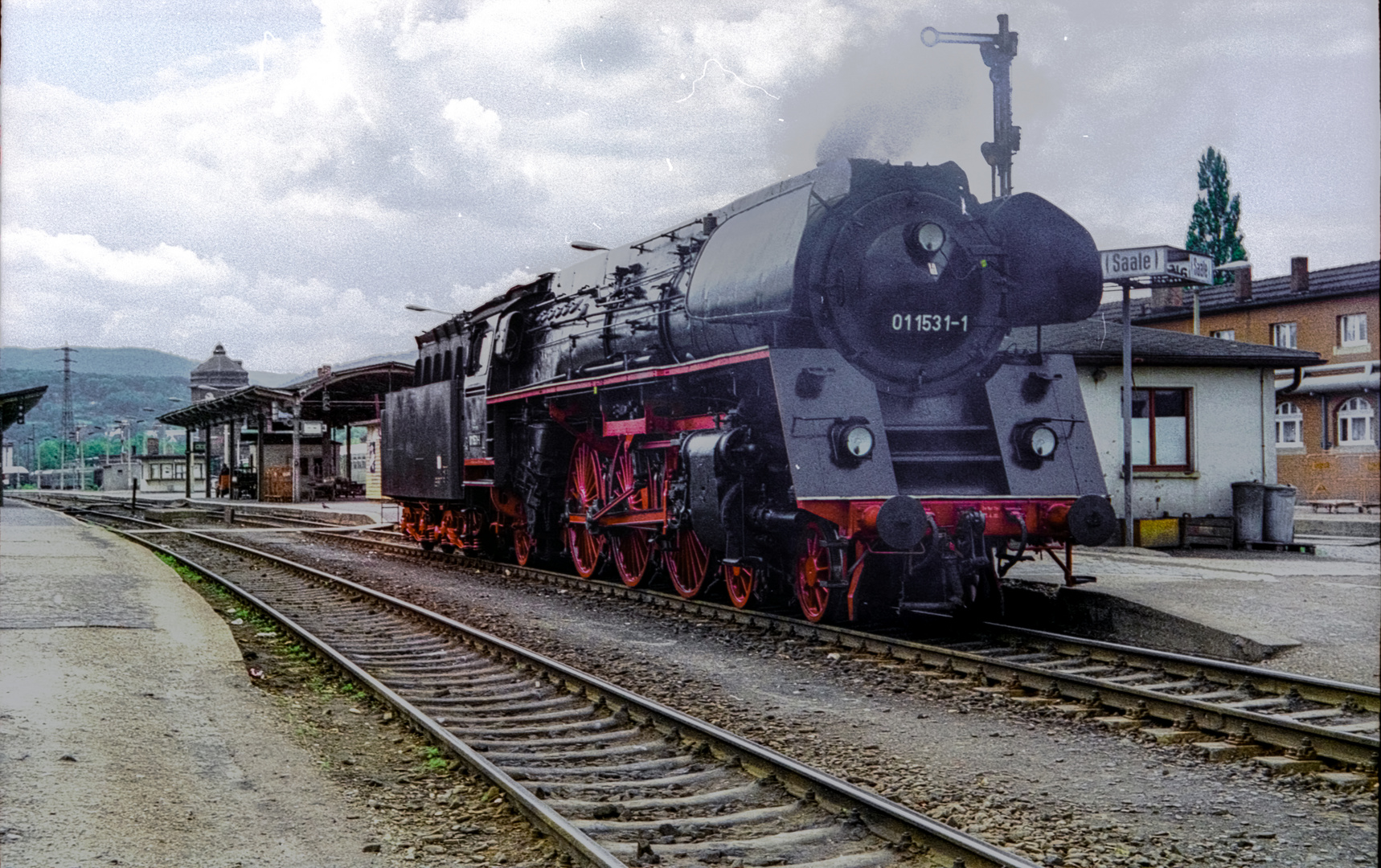 Saalfeld, das einstige Dampflok-Eldorado.