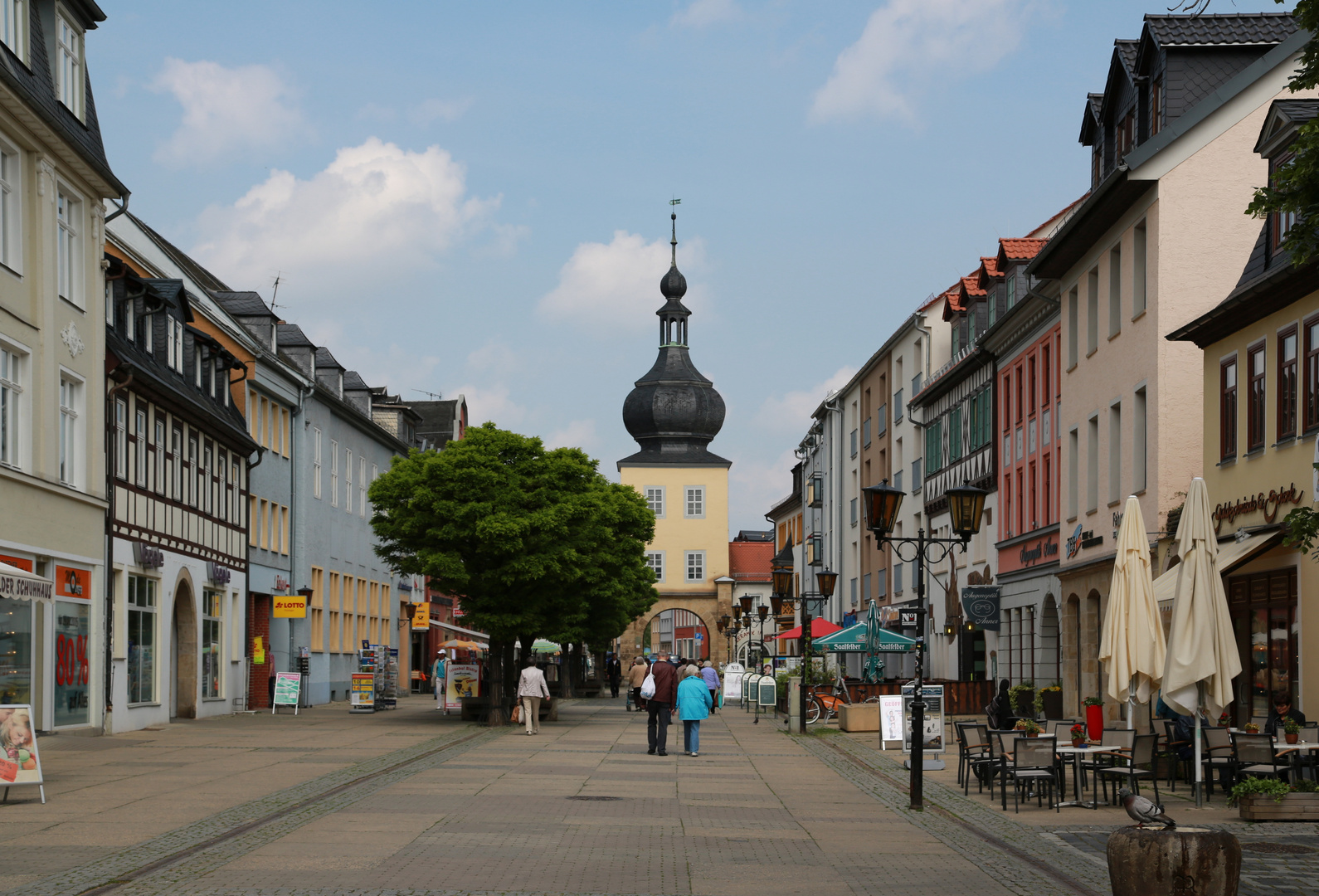 Saalfeld - Fußgängerzone