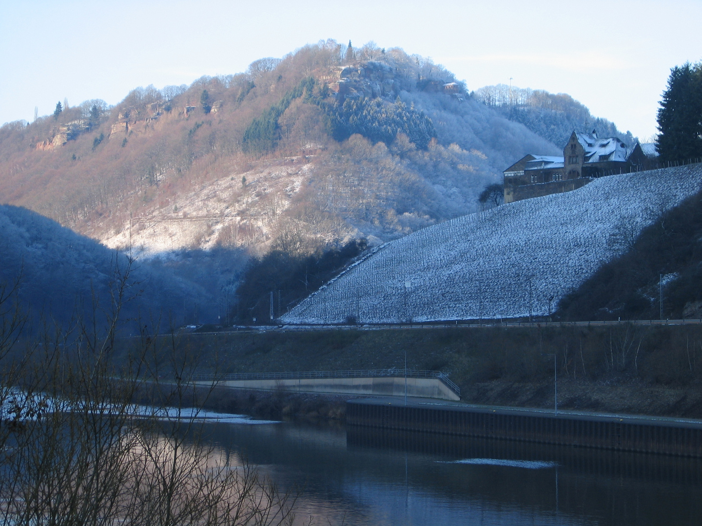 Saar am Winter