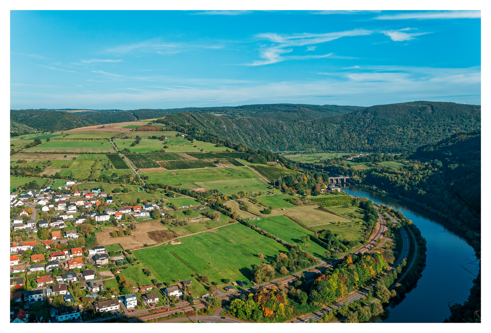 Saarblick bei Kastel Staadt