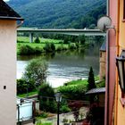 Saarblick durch eine Gasse