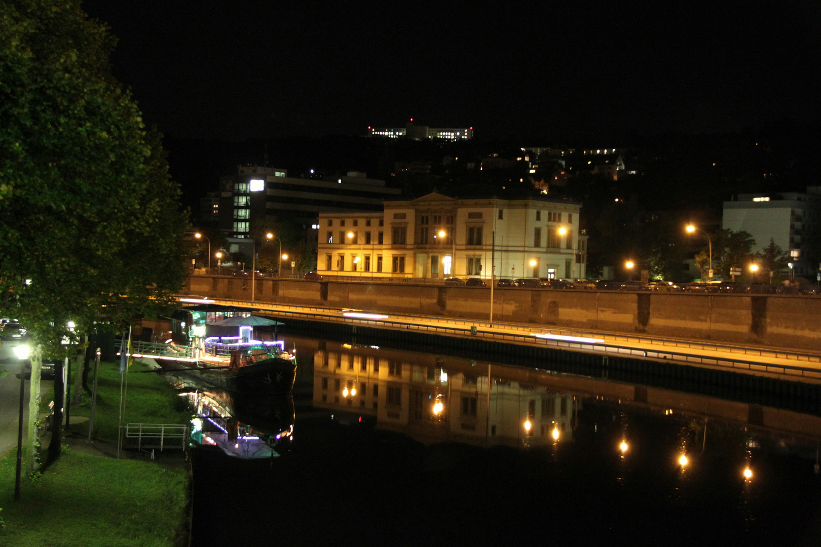 Saarbrücken bei Nacht