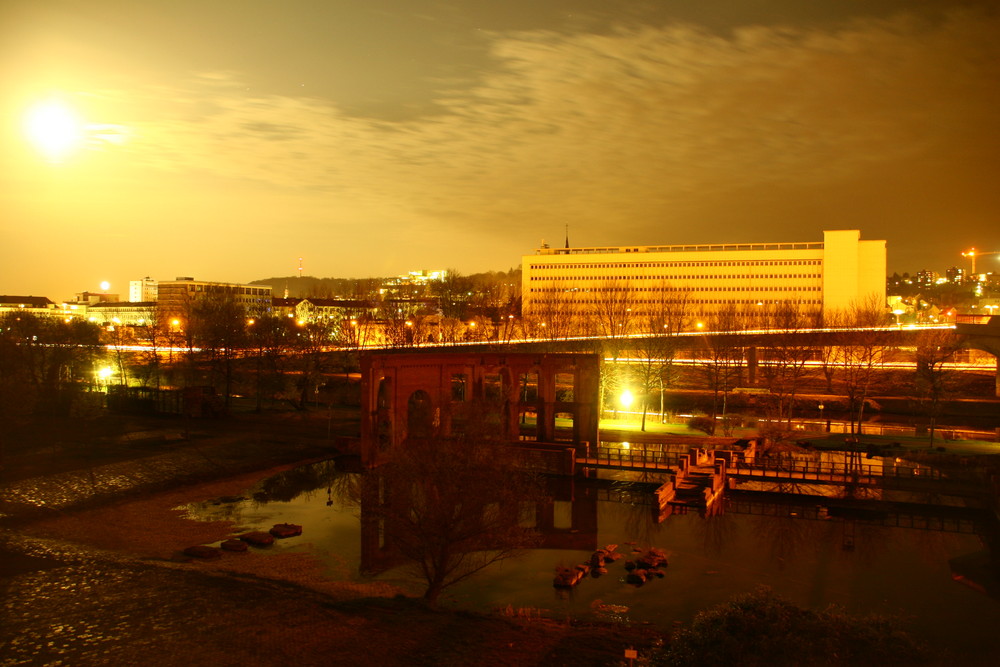 SAARBRÜCKEN BEI NACHT