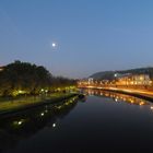 Saarbrücken bei Vollmond