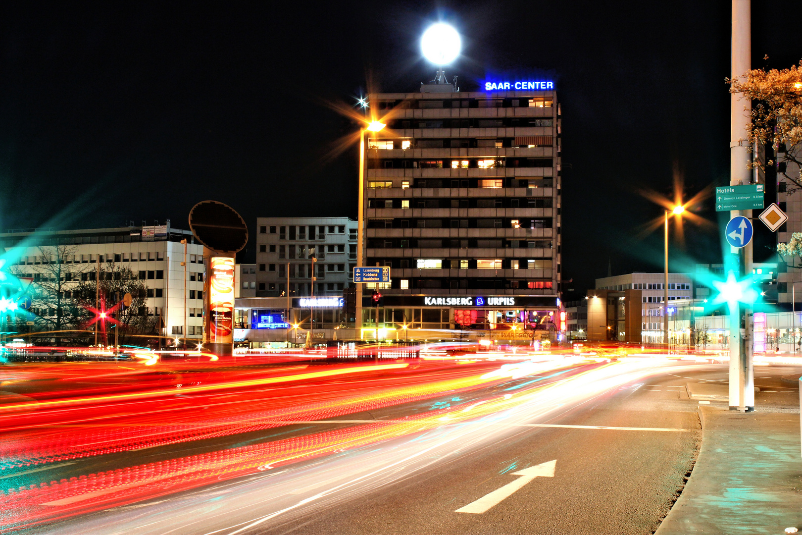 Saarbrücken by Night