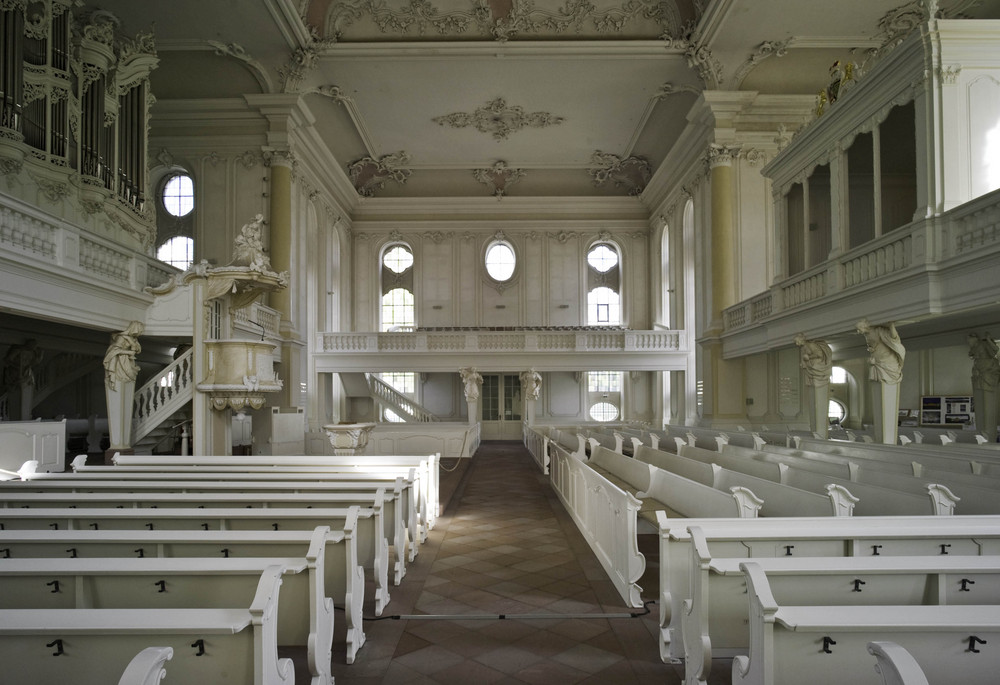 Saarbrücken, Innenraum der Ludwigskirche