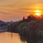 Saarbrücken - Sonnenuntergang