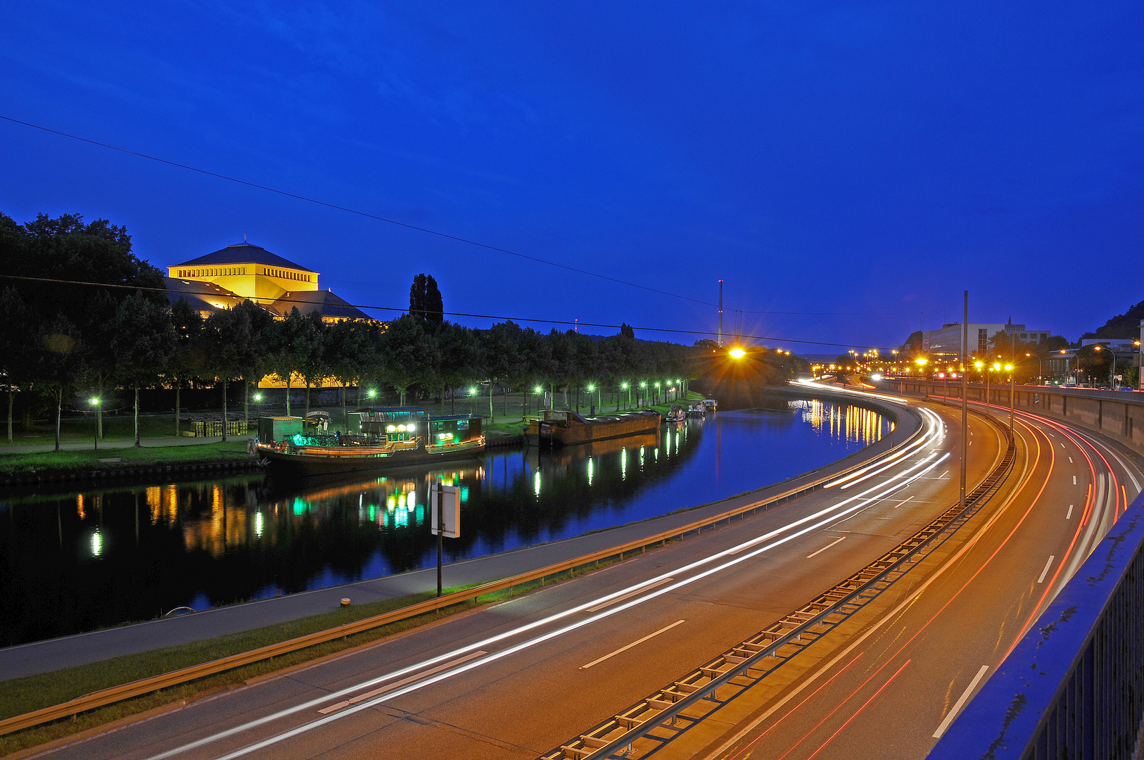 Saarbrücken, Staatstheater an der Saar